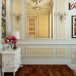 Thiết kế nội thất tinh xảo biệt thự phong cách tân cổ điển NTB1406