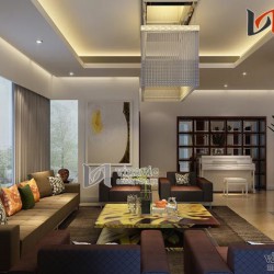 Đắm mình trong không gian nội thất cao cấp biệt thự hiện đại NTB1408