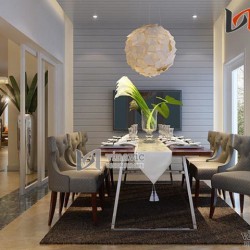 Đắm mình trong không gian nội thất cao cấp biệt thự hiện đại NTB1408