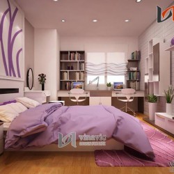 Nội thất NTO1404 biến không gian sống thành bức tranh nghệ thuật