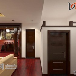 Nội thất chung cư 3 phòng ngủ 1 P.khách, bếp ăn NTC1405