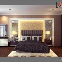 Nội thất cho căn hộ 90m2 tone màu ấm áp NTC1407