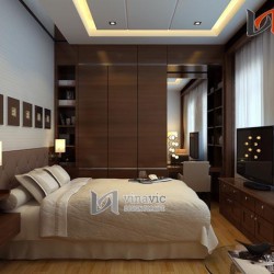 Nội thất hiện đại cho căn hộ chung cư NTC1408