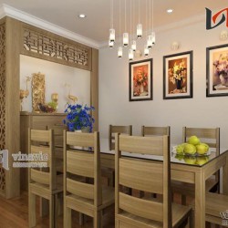 Nội thất căn hộ 80m2 3 phòng ngủ nhỏ xinh NTC1410