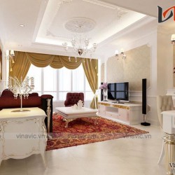 Nội thất chung cư theo phong cách hoàng gia NTC1423