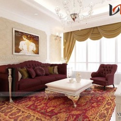 Nội thất chung cư theo phong cách hoàng gia NTC1423