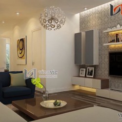Nội thất chung cư 125m2 3 phòng ngủ hiện đại NTC1420