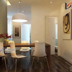 Nội thất chung cư 125m2 3 phòng ngủ hiện đại NTC1420