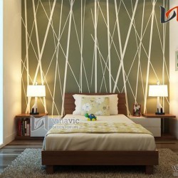 Nội thất chung cư 125m2 3 phòng ngủ hiện đại NTC1420