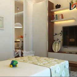 Nội thất chung cư 125m2 3 phòng ngủ hiện đại NTC1420