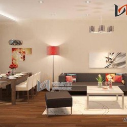Nội thất chung cư hiện đại 3 phòng ngủ 120m2 NTC1403