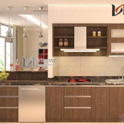 Nội thất chung cư hiện đại 3 phòng ngủ 120m2 NTC1403