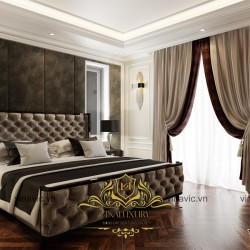 Mẫu nội thất đẹp tân cổ điển bằng gỗ tự nhiên NT2012