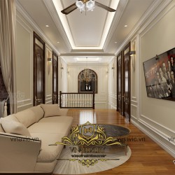Mẫu nội thất đẹp tân cổ điển bằng gỗ tự nhiên NT2012