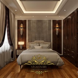 Mẫu nội thất đẹp tân cổ điển bằng gỗ tự nhiên NT2012