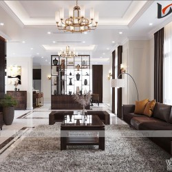 Nội thất hiện đại cho biệt thự anh Huy Hạ Long- Quảng Ninh NT2019