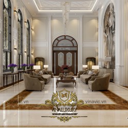 Nội thất cổ điển cho căn biệt thự lộng lẫy ở Hải Dương NT2013
