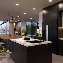 Mẫu nội thất hiện đại sang trọng tinh tế ở Mộc Châu - Sơn La NT2008