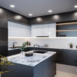 Mẫu nội thất hiện đại sang trọng tinh tế ở Mộc Châu - Sơn La NT2008