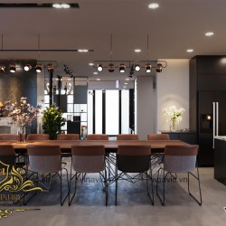 Mẫu nội thất hiện đại sang trọng tinh tế ở Mộc Châu - Sơn La NT2008