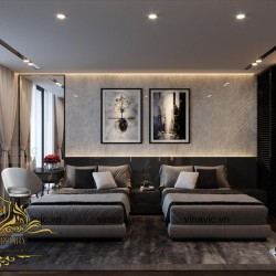 Mẫu nội thất hiện đại sang trọng tinh tế ở Mộc Châu - Sơn La NT2008