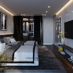 Mẫu nội thất hiện đại sang trọng tinh tế ở Mộc Châu - Sơn La NT2008