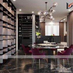 Thiết kế Villa 3 tầng hiện đại ở Chương Mỹ - Hà Nội BT2016