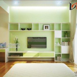 Phối màu đặc biệt trong từng không gian sống nhà ống NTO1402