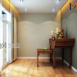 Phối màu đặc biệt trong từng không gian sống nhà ống NTO1402