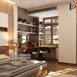 Sự kết hợp hoàn hảo của gam màu trầm trong thiết kế nội thất NTO1404