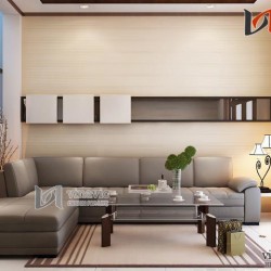 Sự kết hợp hoàn hảo của gam màu trầm trong thiết kế nội thất NTO1404