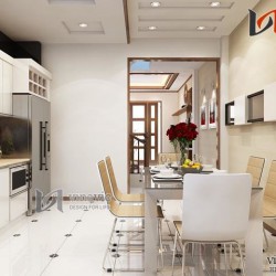 Sự kết hợp hoàn hảo của gam màu trầm trong thiết kế nội thất NTO1404