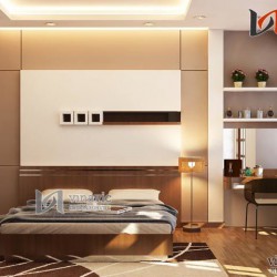 Sự kết hợp hoàn hảo của gam màu trầm trong thiết kế nội thất NTO1404