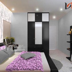 Tinh tế với mẫu thiết kế nội thất phong cách hiện đại NTO1407