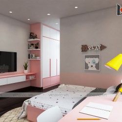 Biệt thự 3 tầng 4 phòng ngủ BT1908 mang phong cách hiện đại đầy đủ tiện nghi