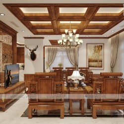 Siêu phẩm nhà đẹp 2 tầng làm bằng gỗ Conwood 