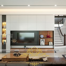 Nội thất biệt thự 2 tầng ở Hà Nội phong cách hiện đại NT2017