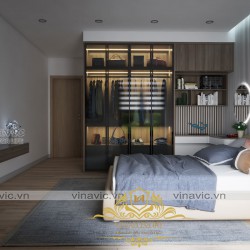 Nội thất biệt thự 2 tầng ở Hà Nội phong cách hiện đại NT2017
