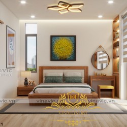 Nội thất biệt thự 2 tầng ở Hà Nội phong cách hiện đại NT2017