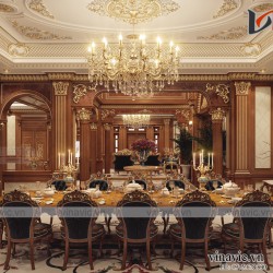 Thiết kế dinh thự độc đáo lạ mắt nhất Việt Nam LDDT1904