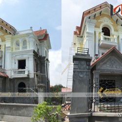 Thi công trọn gói biệt thự cổ điển đẳng cấp TCBT1652