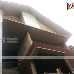 Hoàn thiện công trình biệt thự 3 tầng phân diện độc đáo TCBT1684