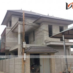 Hoàn thiện công trình biệt thự 3 tầng nhẹ nhàng TCBT1682