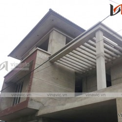 Hoàn thiện công trình biệt thự 3 tầng nhẹ nhàng TCBT1682