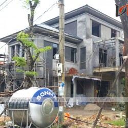 Hoàn thiện công trình biệt thự 3 tầng cuốn hút TCBT1685