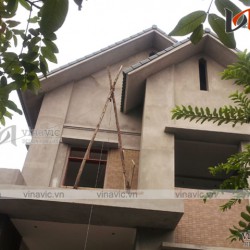Hoàn thiện công trình biệt thự 2 tầng phân diện mạnh mẽ TCBT1620