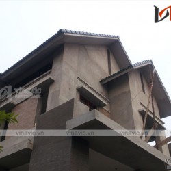 Hoàn thiện công trình biệt thự 2 tầng phân diện mạnh mẽ TCBT1620