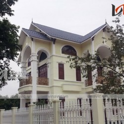 Thi công biệt thự tân cổ nhẹ nhàng tại Nhân Hà Nam TCBT1653