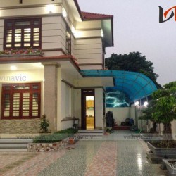 Xây nhà đẹp trọn gói công trình biệt thự 2 tầng TCBT1455