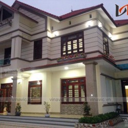 Xây nhà đẹp trọn gói công trình biệt thự 2 tầng TCBT1455
